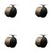 Service Caster 2-3/8'' Floor Safe Antique Hooded Twin Wheel Caster Top Plate , 4PK SCC-TP02S60D-NYU-WA-TP2-4 - alternate 1